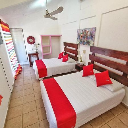 מלון סנטה קרוז הואטולקו Casa De Huespedes Cielito Lindo מראה חיצוני תמונה