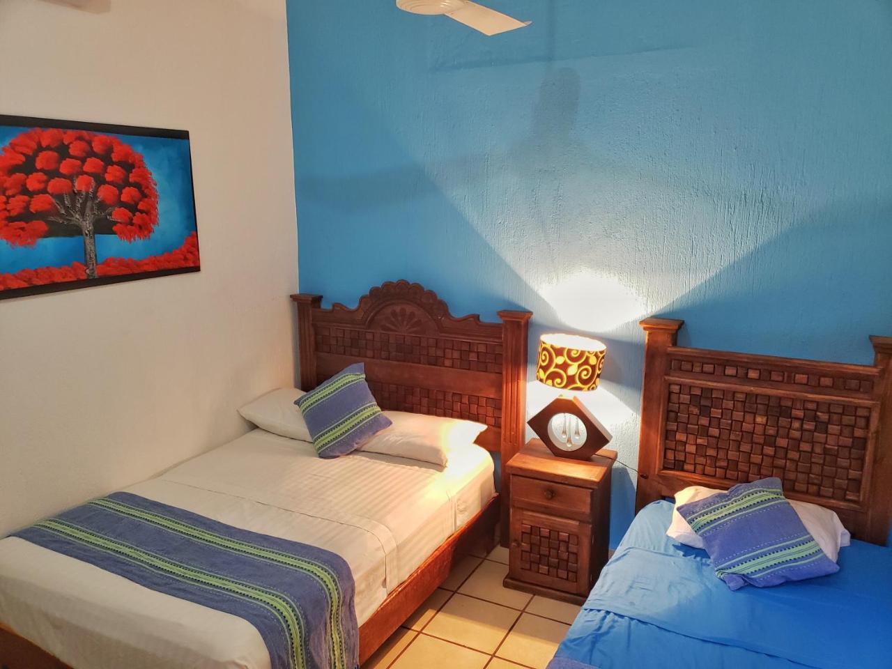 מלון סנטה קרוז הואטולקו Casa De Huespedes Cielito Lindo מראה חיצוני תמונה